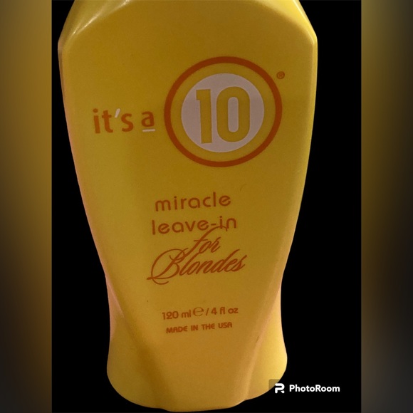 It’s A 10 Miracle Leave-In Hair Treatment Conditioner For Blondes 4 Oz Tones - Picture 4 of 4